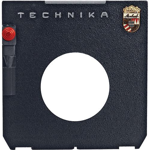 Linhof Flat Technika 45 Lensboard with Cable Release Quicksocket - ONLY for #1 Compur Shutters