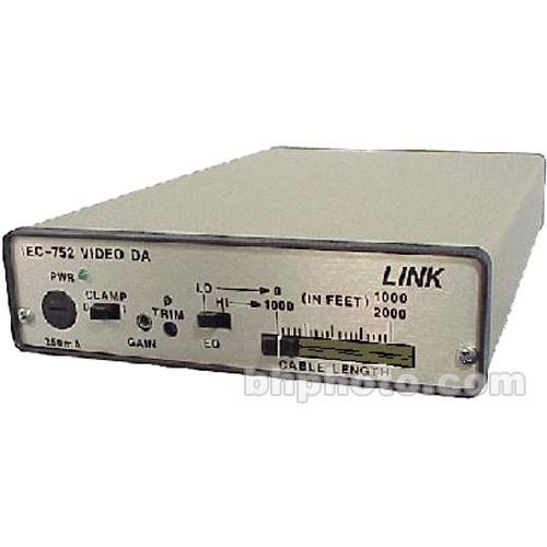 Link Electronics IEC-752 1x6 Composite Video Distribution Amplifier - BNC, Cable EQ, Delay