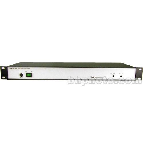 Link Electronics PVA-851 1x16 S-Video Distribution Amplifier - 4-Pin, Looping, Gain Control, Rackmountable