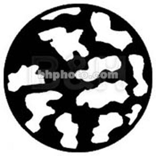 Rosco Designer Pattern Stainless Steel Gobo #7738 - Irregular Breakup - Size B