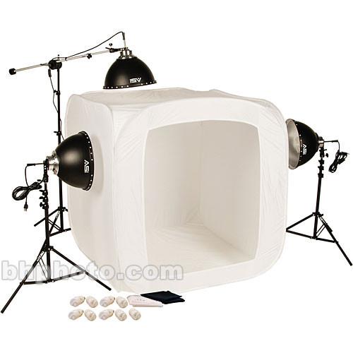 Smith-Victor FLB-4 1050 Watt 3-Light Fluorescent 48" Tent Kit