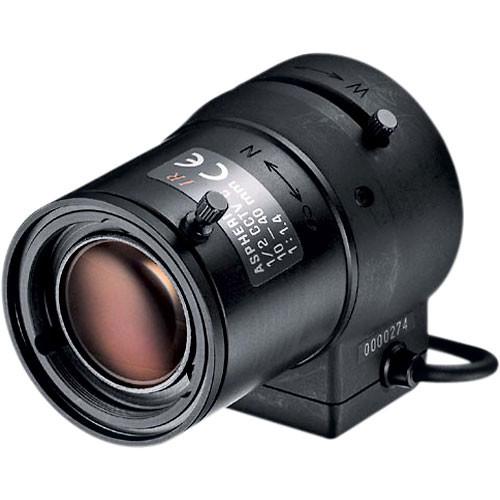 Tamron 12VA1040ASIR 1 2" 10-40mm F 1.4 Infrared Auto Iris Video Lens, C-Mount, Vari-Focal, Focus Lock