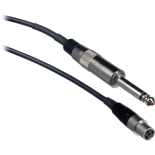 Telex George L Guitar Cable for FMR-500 and RE-2 wireless body pack transmitters