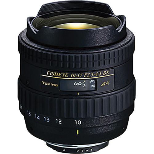 Tokina 10-17mm f 3.5-4.5 AT-X 107 AF DX Fisheye Lens for Canon