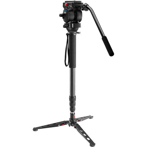 Acebil mp-100V Carbon Fiber Monopod with H20 Fluid Head