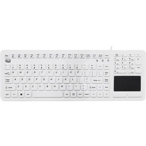 Adesso SlimTouch 270 Antimicrobial Waterproof Touchpad Keyboard