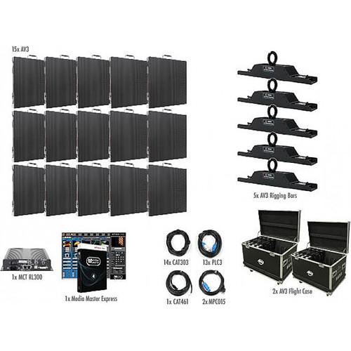 American DJ AV3 5x3 LED Video Wall Kit