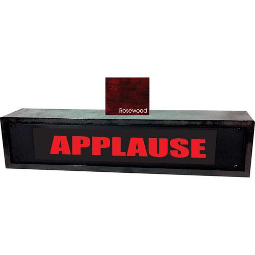 American Recorder APPLAUSE Sign with LEDs & Rosewood Enclosure