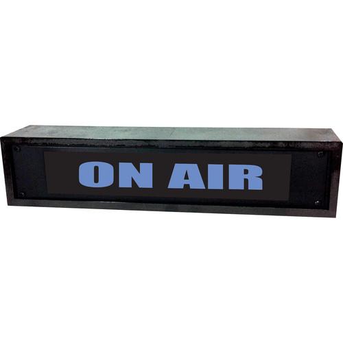 American Recorder ON AIR Sign with LEDs & Black Enclosure