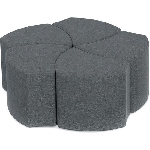 Balt Economy Shapes Upholstered Stool