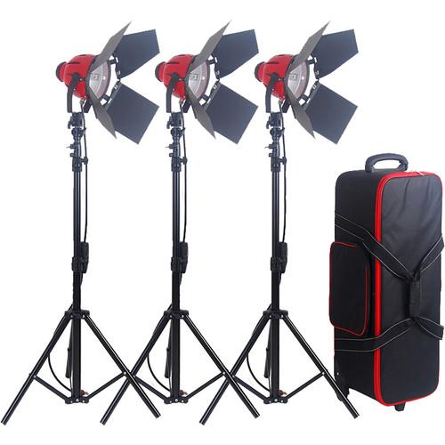 CAME-TV 800W Pro RED HEAD Continuous Light Fixture