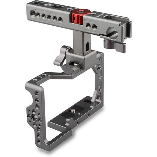 CAMVATE a6500 Handheld Camera Cage with QR Cheese Handle