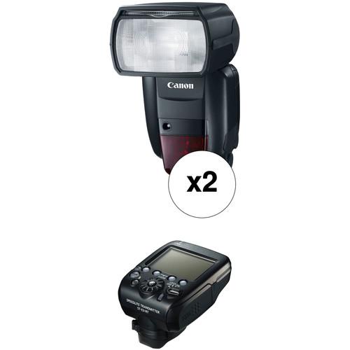 Canon Speedlite 600EX II-RT Essential Wireless Two Flash Kit