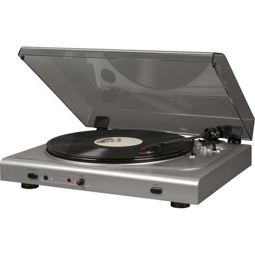 Crosley Radio T300A-SI 2-Speed Turntable with Bluetooth