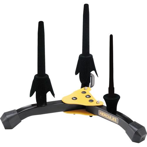 HERCULES Stands Two Clarinet Flute & Single Piccolo Stand