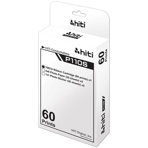 HiTi Photo Paper Ribbon 60-Pack For P110S