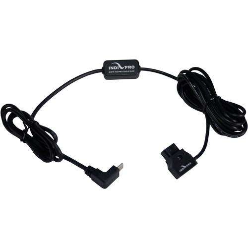 IndiPRO Tools D-Tap to Regulated Right-Angle USB Type-C Cable for GoPro HERO7 6 5 Black and HERO 2018