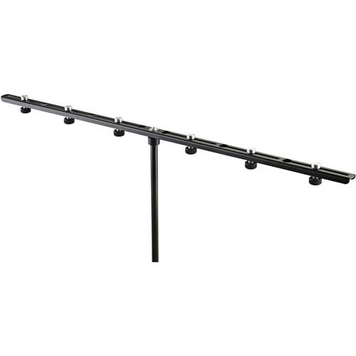 K&M 23560 Microphone Bar with 5 8" Locking Screws