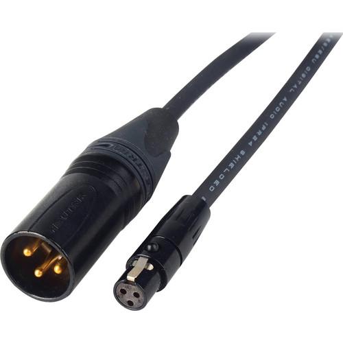 Laird Digital Cinema TA3F 3-Pin Female Mini-XLR to 3-Pin XLR Male Cable