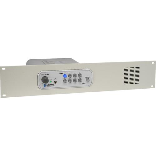 Louroe AP-8 8-Zone Audio Monitoring Base Station with Rack Mount