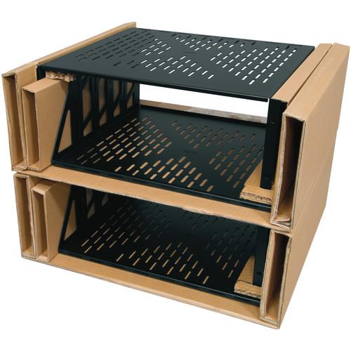 Middle Atlantic U2V-4 Pack of 4 3-1 2" Vented Universal Rack Shelf