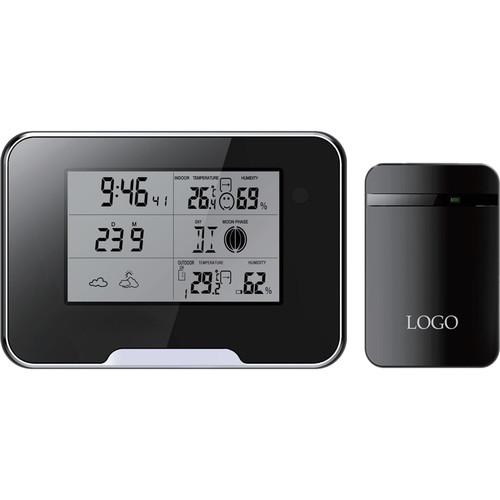 Mini Gadgets Digital Weather Clock with 1080p Wi-Fi Covert Camera