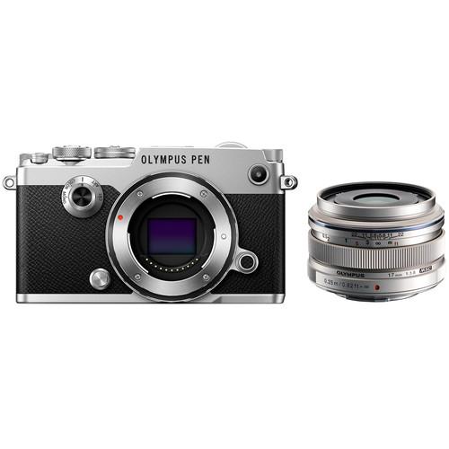 Olympus PEN-F Mirrorless Micro Four Thirds Digital Camera with 17mm Lens Kit