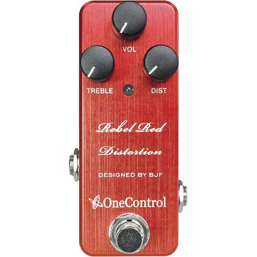 OneControl Rebel Red Distortion Pedal for Electric Guitars