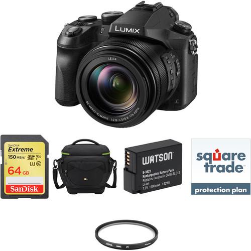 Panasonic Lumix DMC-FZ2500 Digital Camera Deluxe Kit
