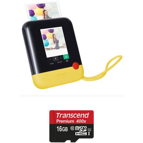 Polaroid Pop Instant Print Digital Camera with Memory Card Kit