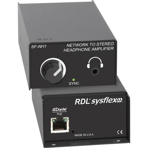 RDL Network to Stereo Headphone Amplifier