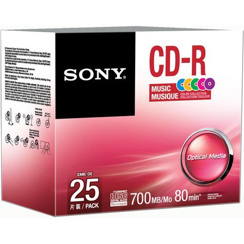 Sony CD-R 700MB Music Recordable Storage