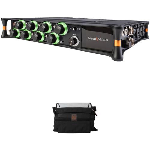 Sound Devices MixPre-10T Audio Recorder and Porta Brace Carrying Case Kit