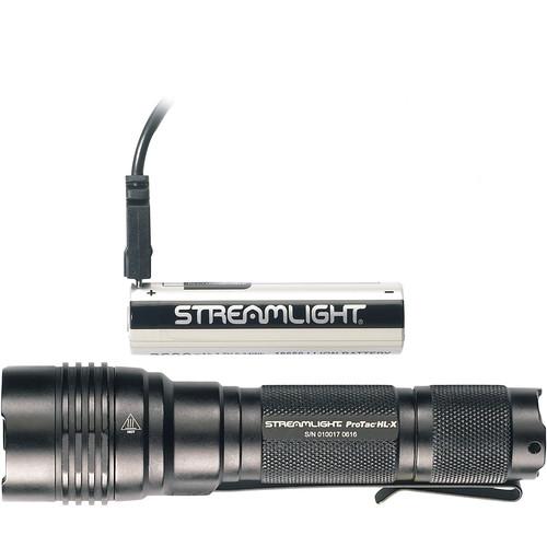 Streamlight ProTac HL-X USB Tactical Flashlight with Rechargeable 18650 Battery