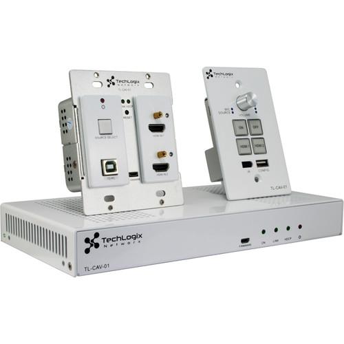 TechLogix Networx All-In-One Meeting Room & Classroom AV System with 2 HDMI In