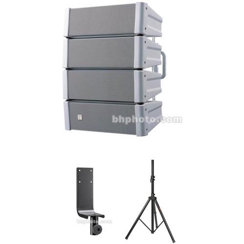 Toa Electronics HX-5W Variable Dispersion Array Speaker with Stand Kit