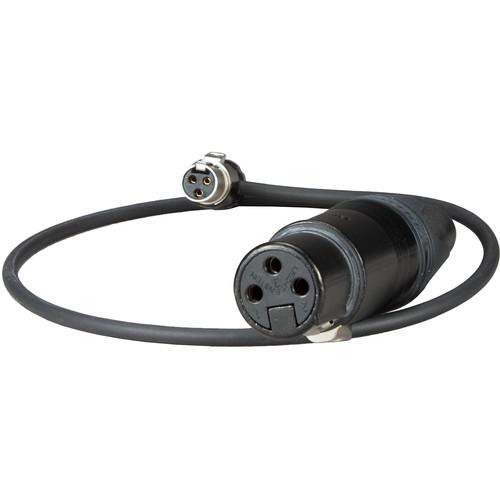 Ambient Recording 3-Pin XLR Female to Short Right Angle TA3F Adapter Cable