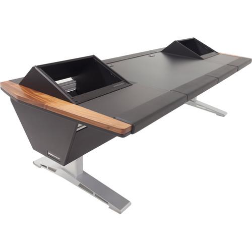 Argosy Eclipse Universal Workstation with 50" Desk and Right & Left 8 RU Space