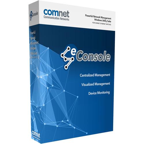 COMNET eConsole Powerful Network Management PC Utility Suite for ComNet Ethernet Switches
