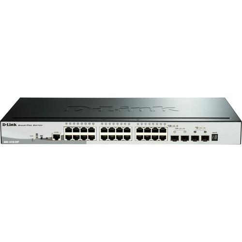 D-Link DGS-1510 Stackable 28-Port Smart Managed PoE Switch with 10G Uplinks