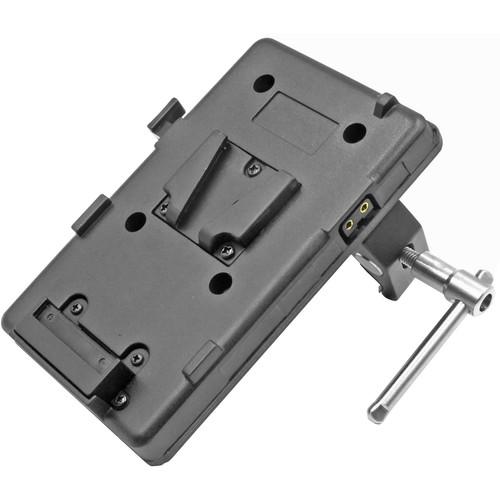 GyroVu D-Tap Battery Plate with 1 4"-20 Thread & Adjustable Clamp Mount