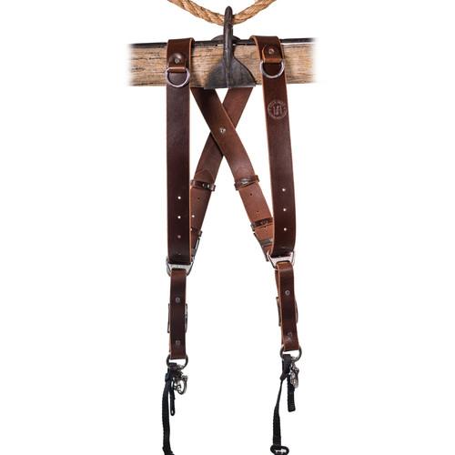 HoldFast Gear Money Maker 2-Camera Leather Harness