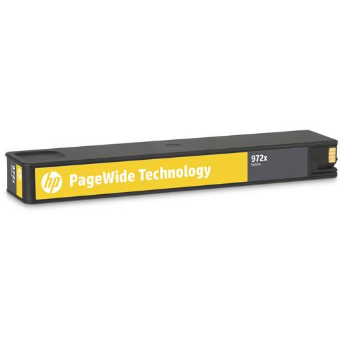 HP 972X High Yield Yellow Original PageWide Cartridge