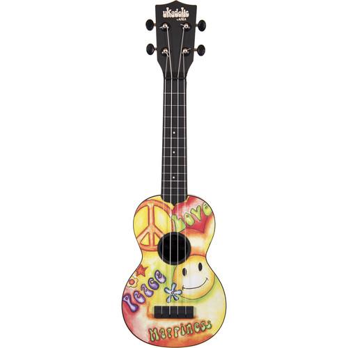 KALA KA-SU-PEACE Ukadelic Soprano Ukulele