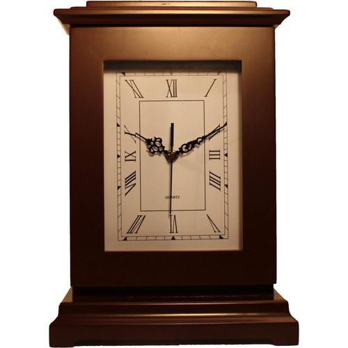 KJB Security Products Xtreme Life Rectangle Clock with 4K UHD Covert Camera & DVR