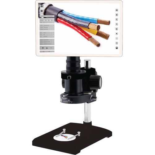 O.C. White Super-Scope HD Integrated Inspection 1-40x Magnification with Ring Lite