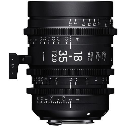 Sigma 18-35mm T2 High-Speed Zoom Lens