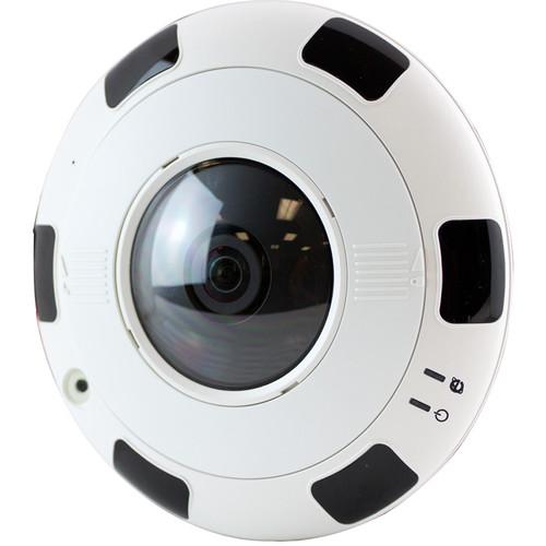 ViewZ VZ-FE-1 6MP Fisheye Network Dome Camera with 1.6mm Lens and Night Vision