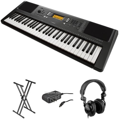 Yamaha PSR-E363 61-Key Portable Keyboard Kit