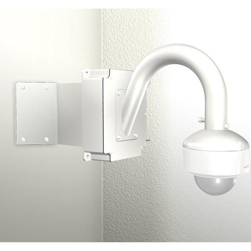 ACTi SMAX-0167 Corner Mount with Junction Box, Gooseneck, & PTZ Mount Kit for I91, I92, & KCM-8111 Cameras